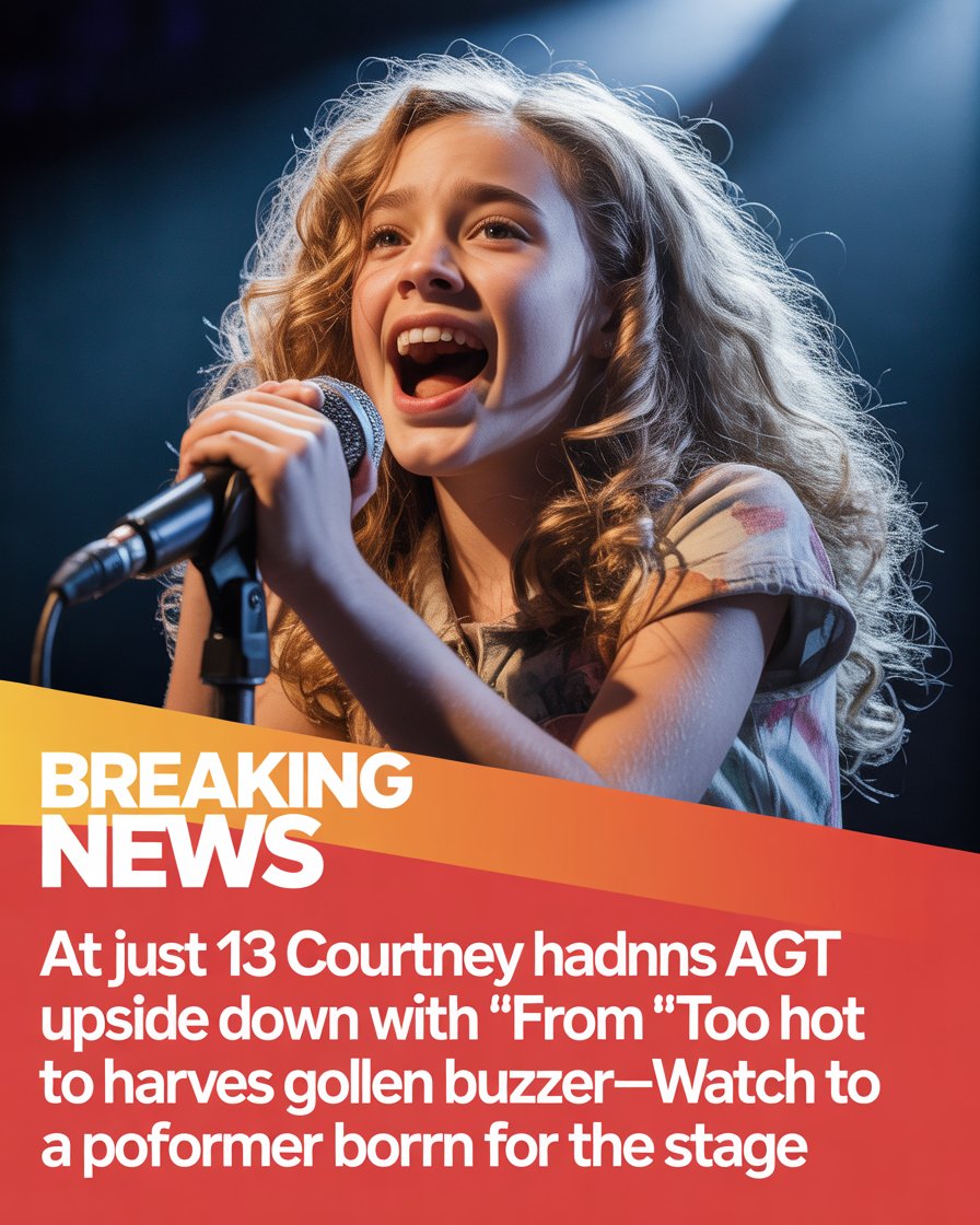 At just 13, Courtney Hadwin turns AGT upside down with “Too Hot To Handle.”
